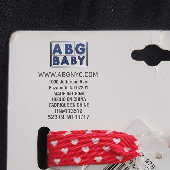 Infant or Toddler 4 Pack of Holiday Adjustable Bow Ties by Rising Star Valentine - Picture 6 of 6